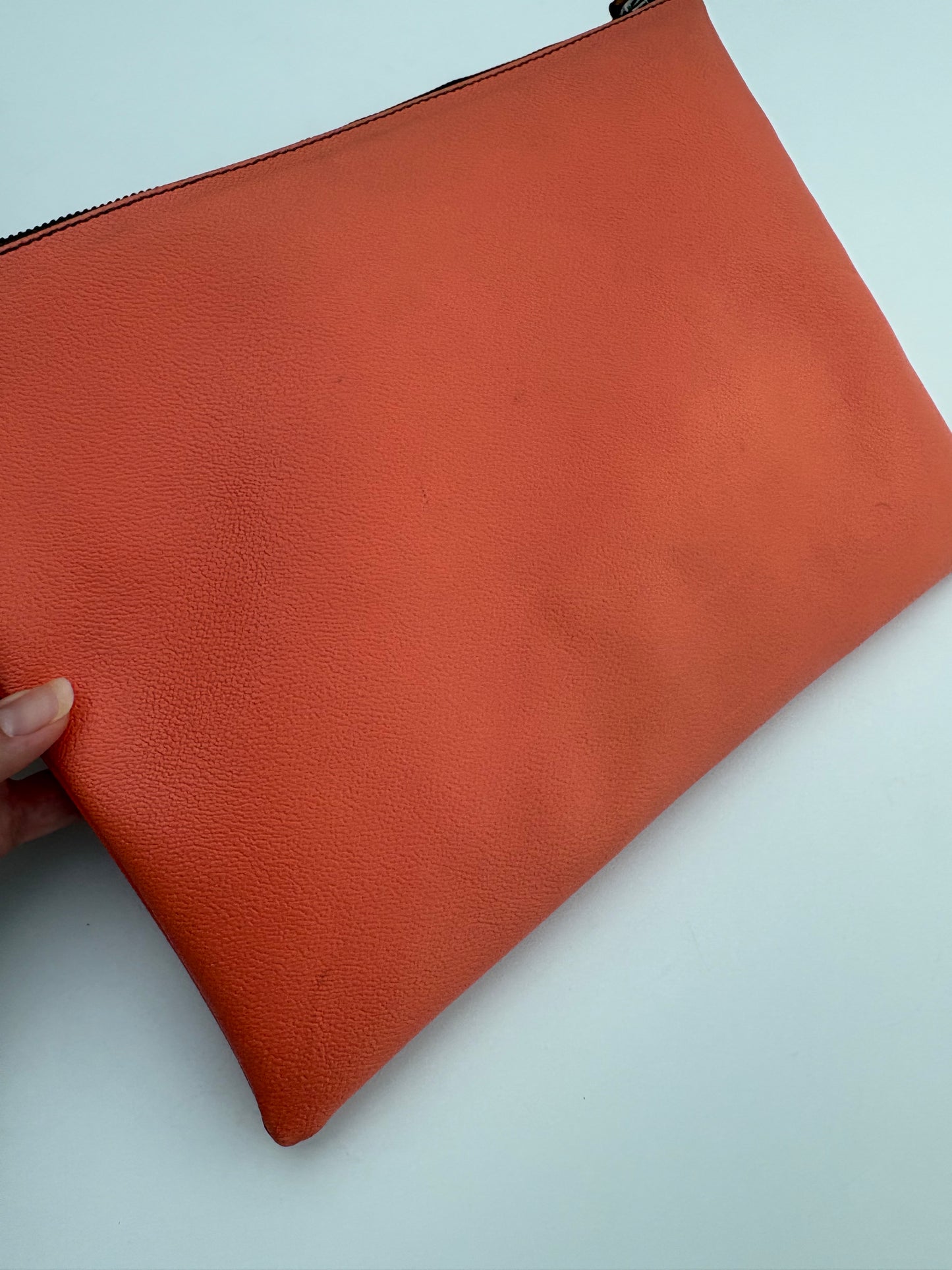 Trussardi Pochette/ busta piatta albicocca