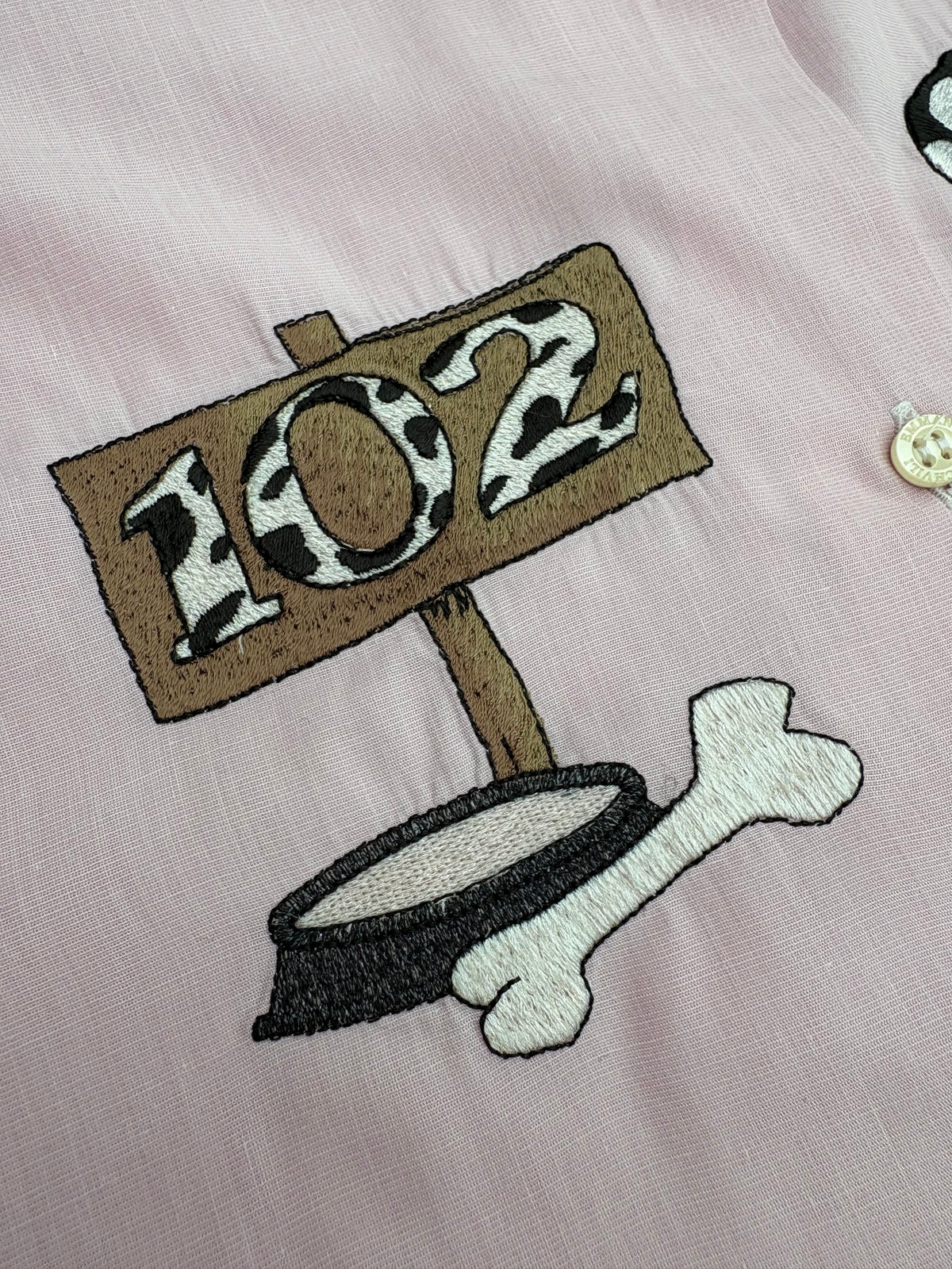 Camicia rosa con dalmata by Schvili