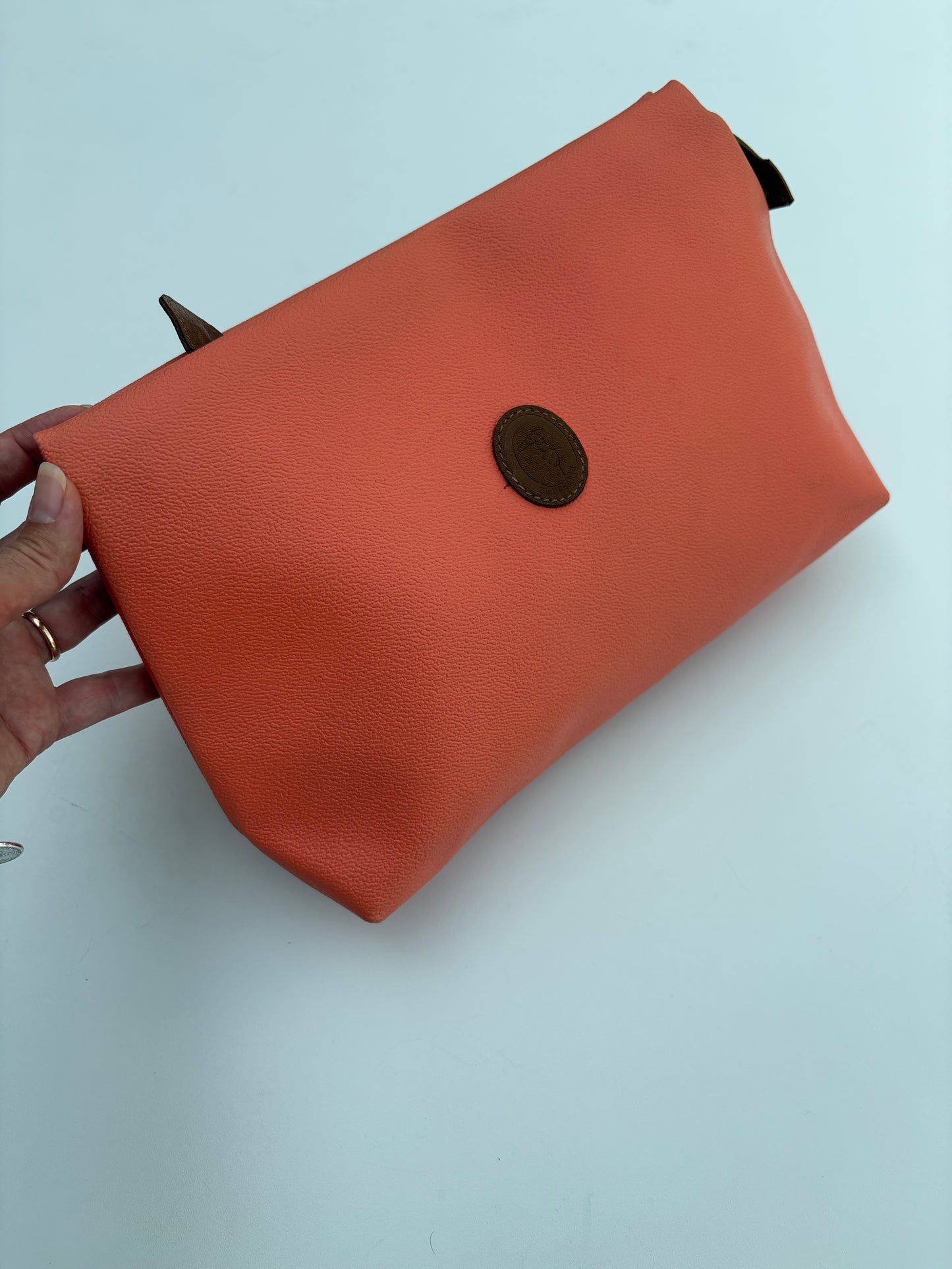 Trussardi albicocca con spessore