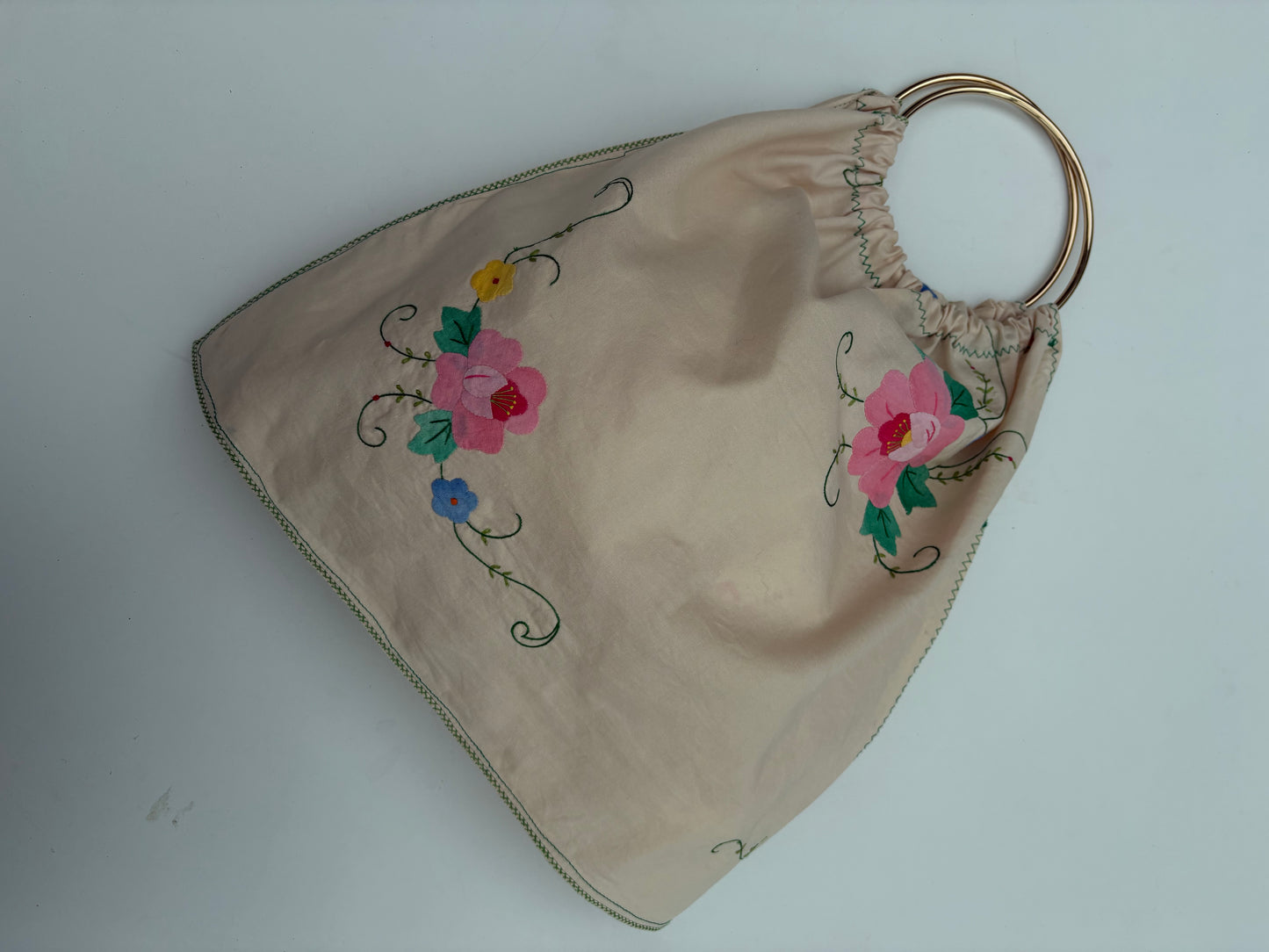 Titina’s bag fiori applicati