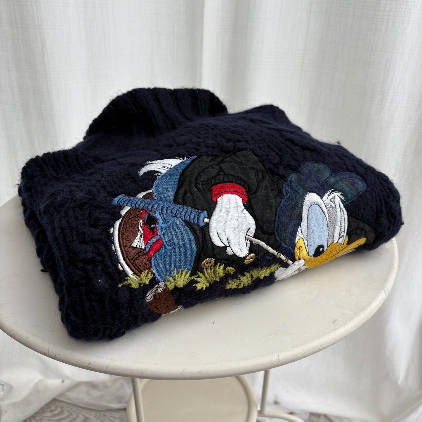 Paperino Pull collo alto con mohair