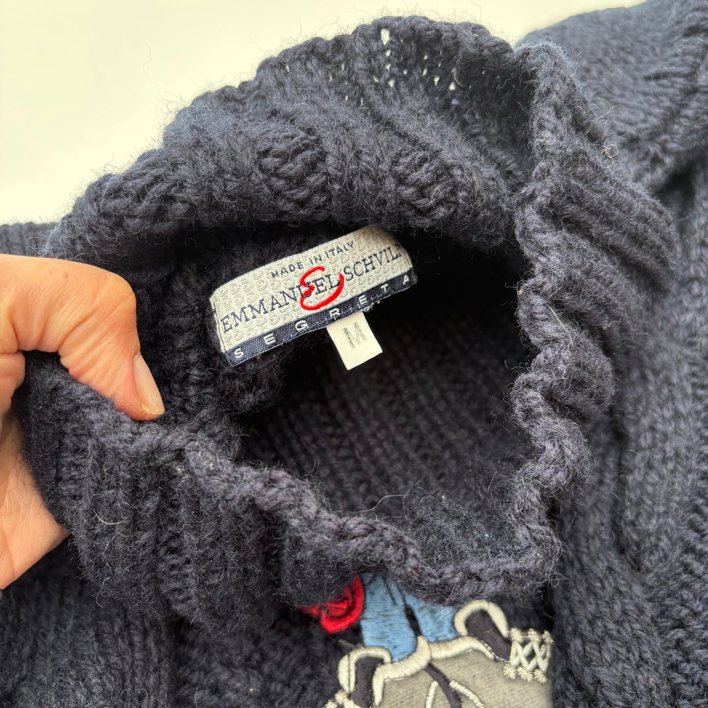 Colla Alto blu- Titti