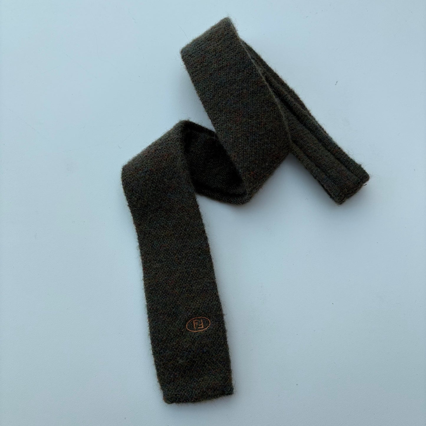 Fendi tie-lana e mohair