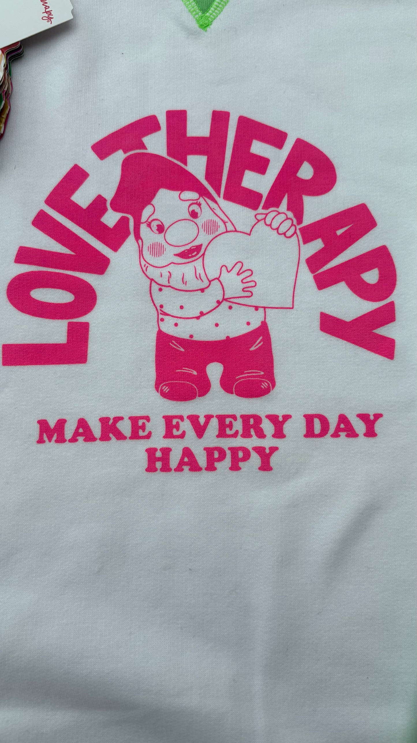 Felpa Fiorucci love therapy