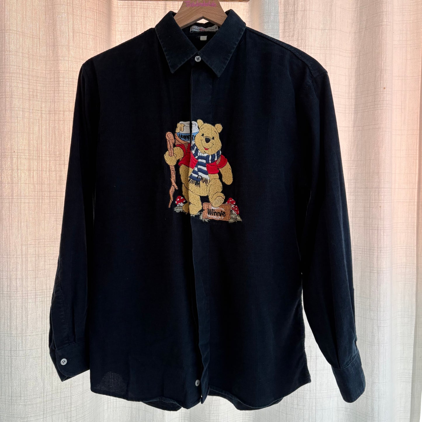 Winnie camicia velluto