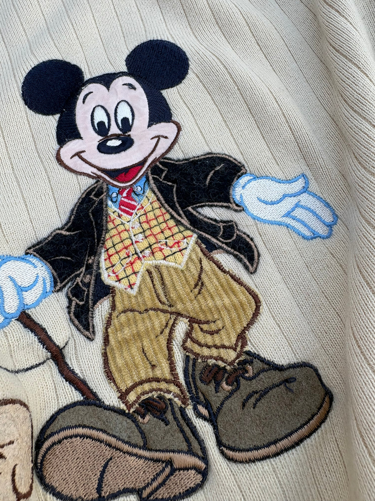 Donaldson Pull beige con topolino e pluto