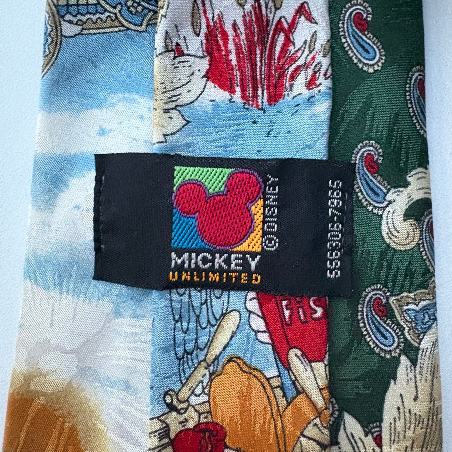 Paperino fisherman tie