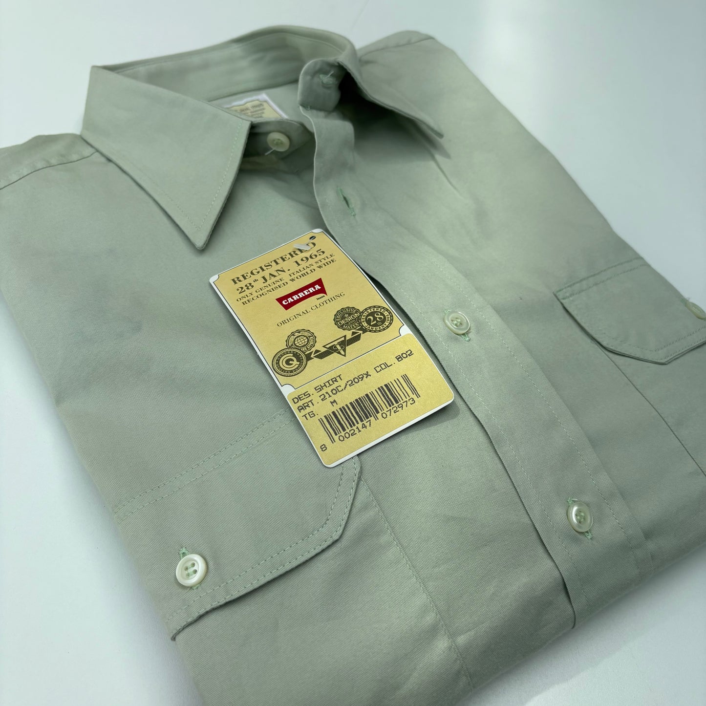 Carrera shirt verde pistacchio