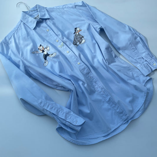 Daisy Duck et Donald Duck - Chemise en popeline Disney