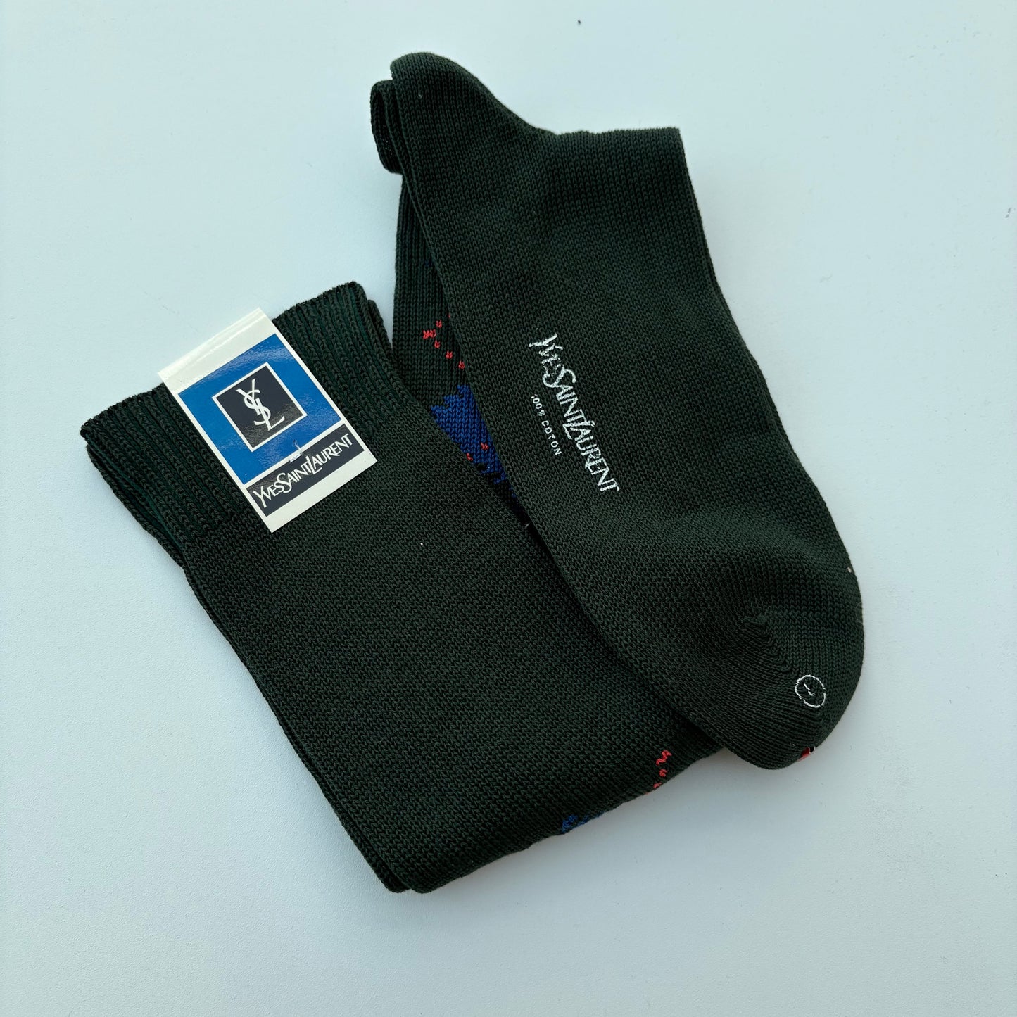 Calzettoni YSL rombi verdi