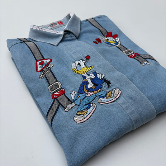 Paperino innamorato in jeans
