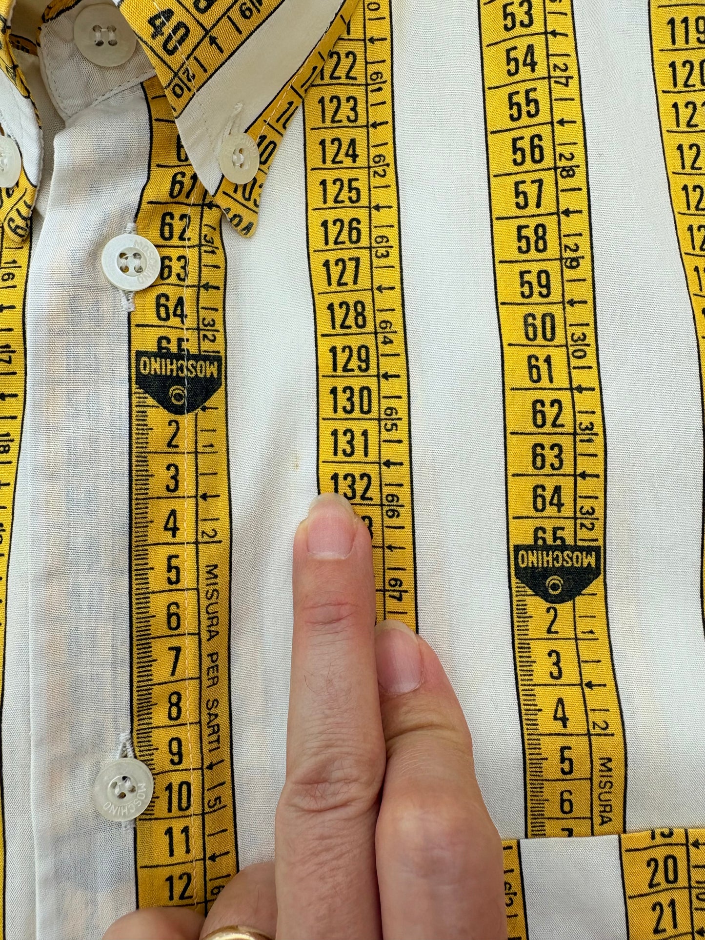 Moschino shirt “metro da sarto”