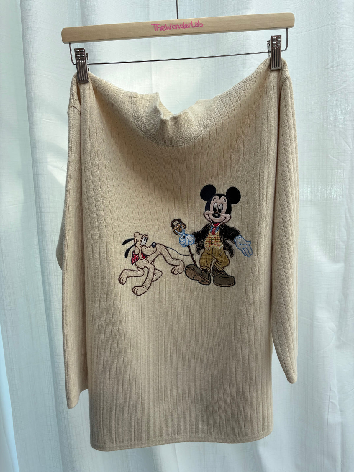 Donaldson Pull beige con topolino e pluto
