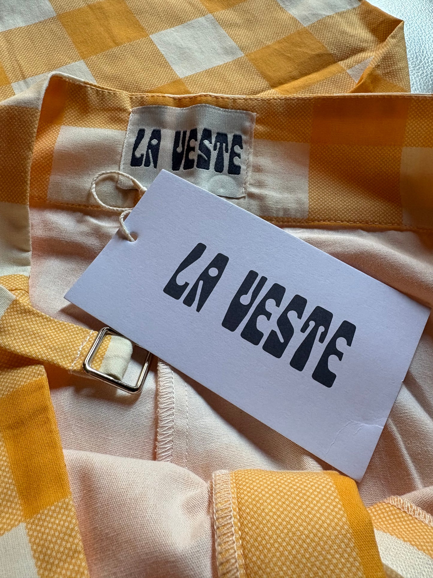 Pantaloni check La Veste