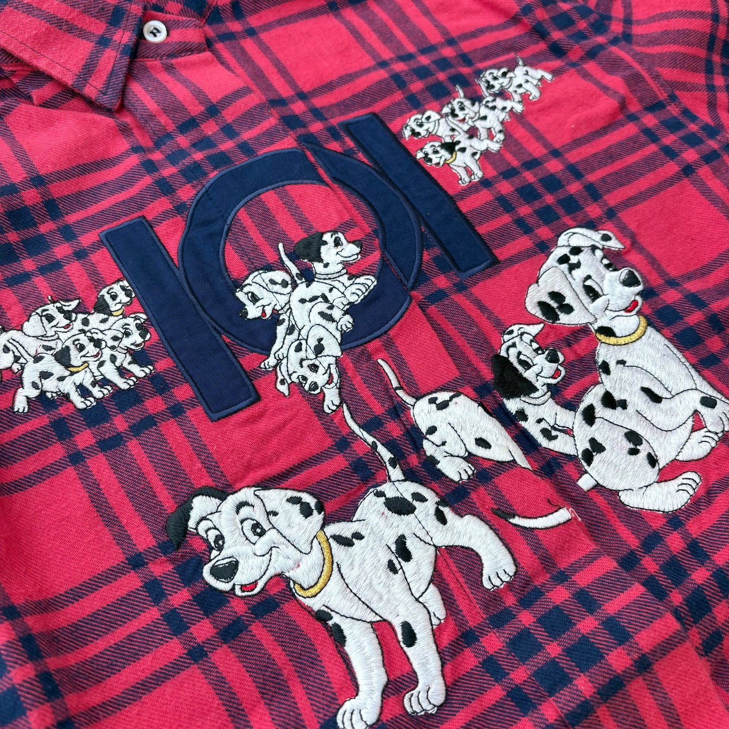 101 flanella rossa