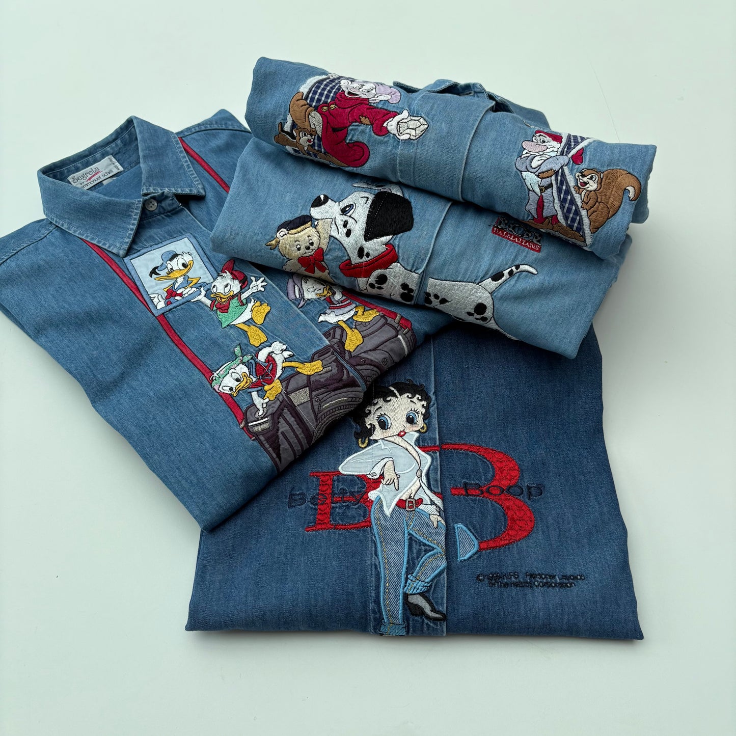 Betty Boop camicia jeans