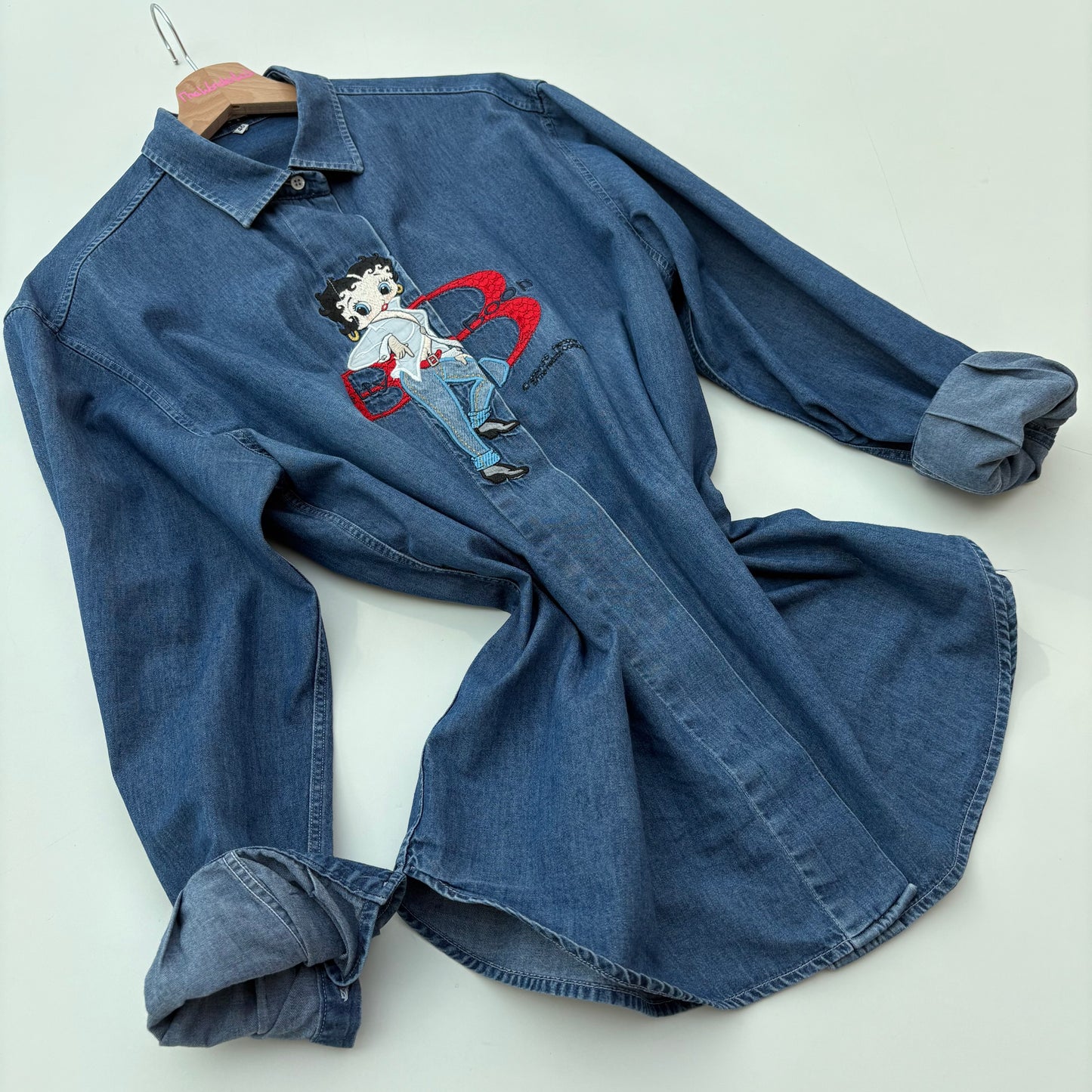 Betty Boop camicia jeans