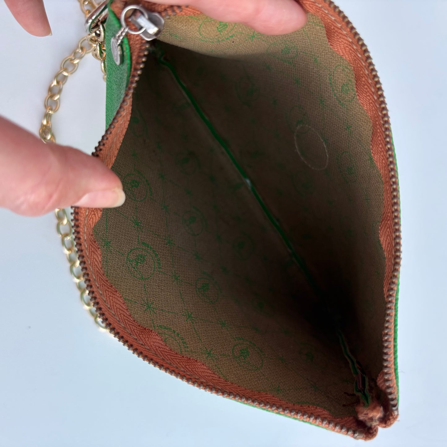 Tracollina verde Trussardi