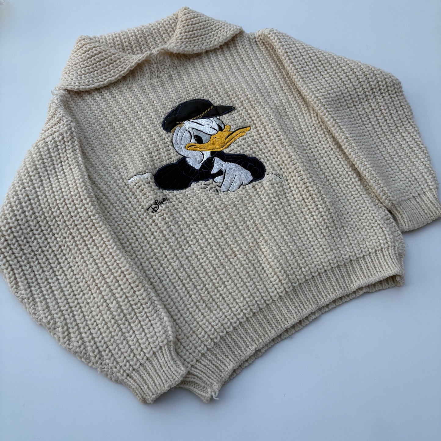 Paperino pullover colletto