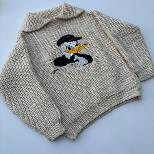 Paperino pullover colletto