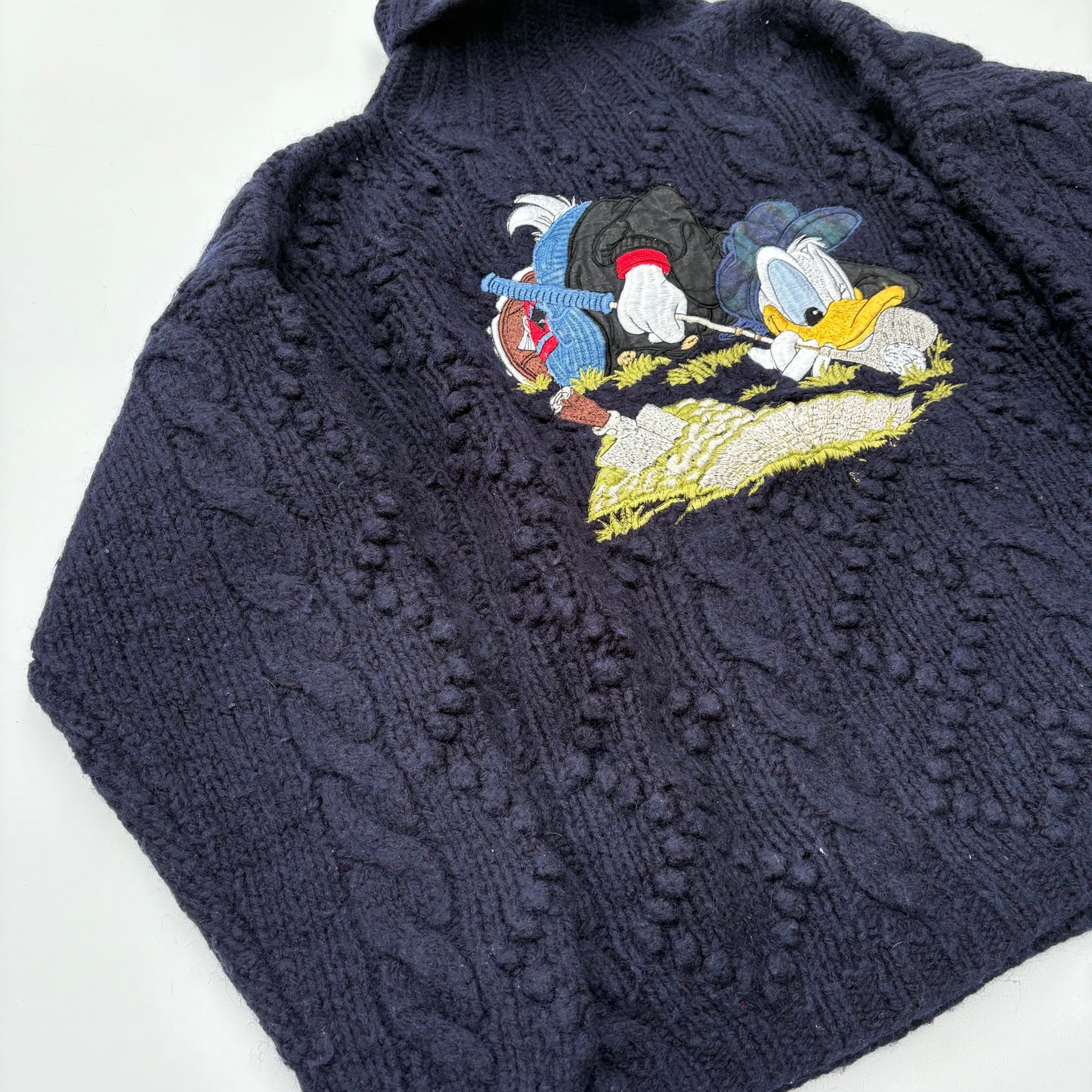 Paperino Pull collo alto con mohair