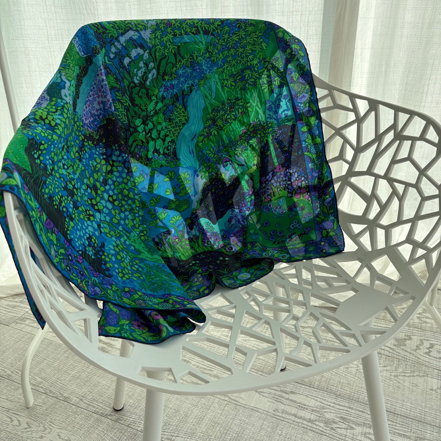 Ken Scott foulard