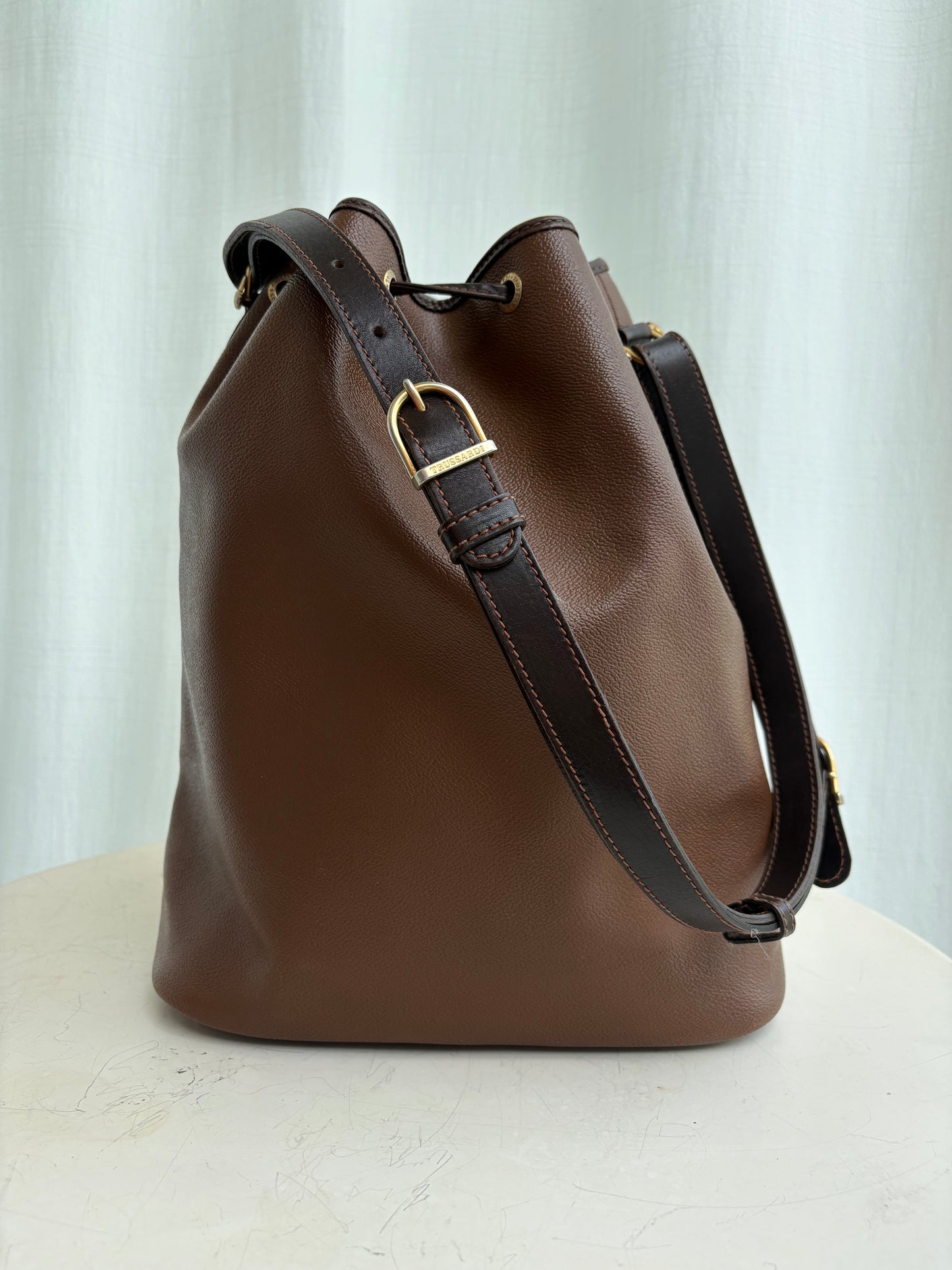 Secchiello Trussardi caffè