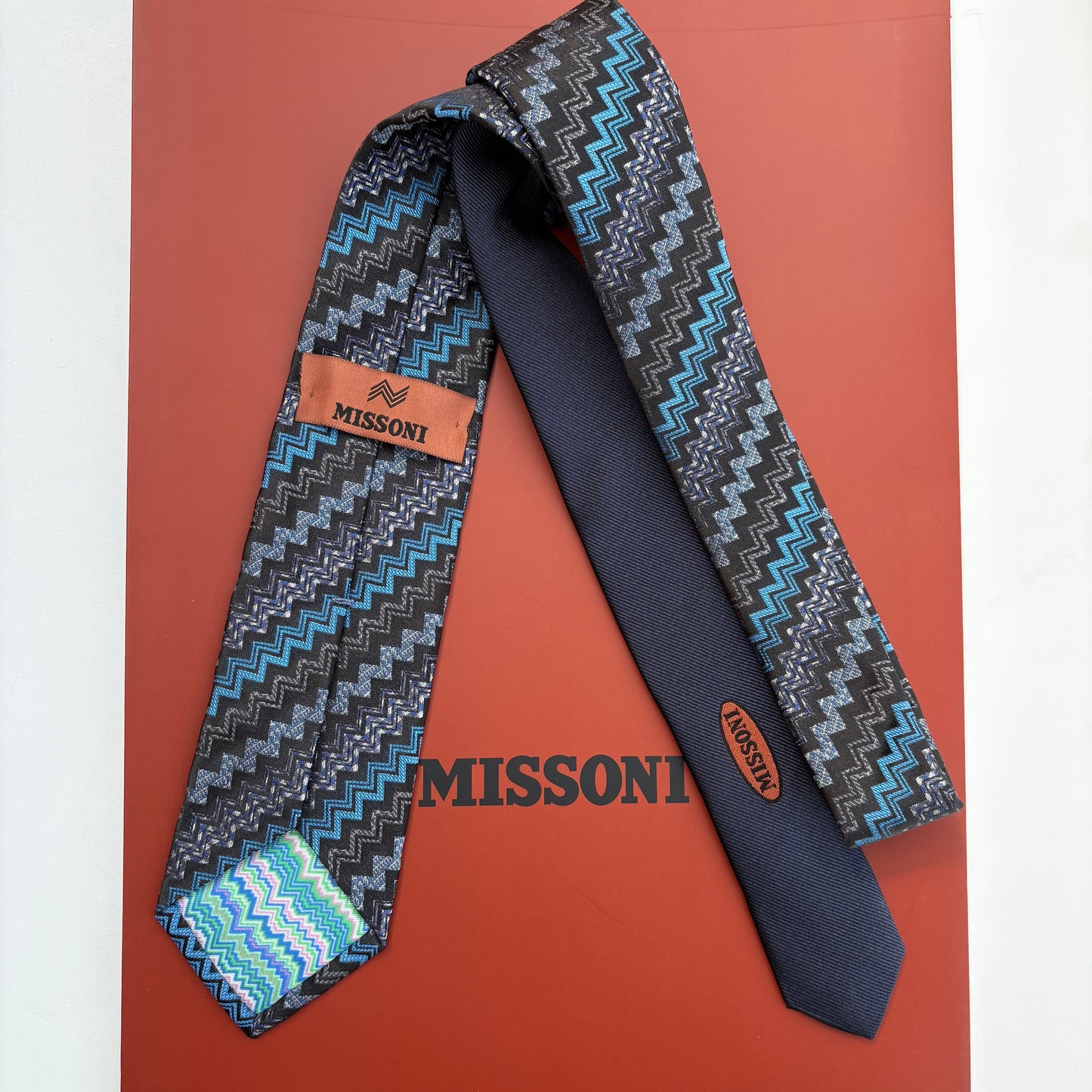 Cravatta Missoni blu