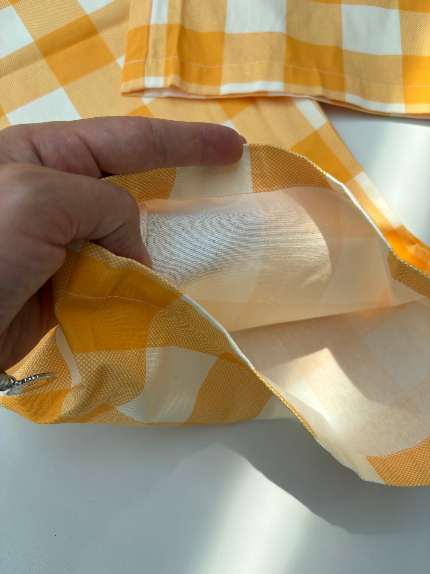 Pantaloni check La Veste