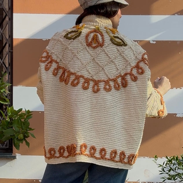 Giacca vestaglia bottone