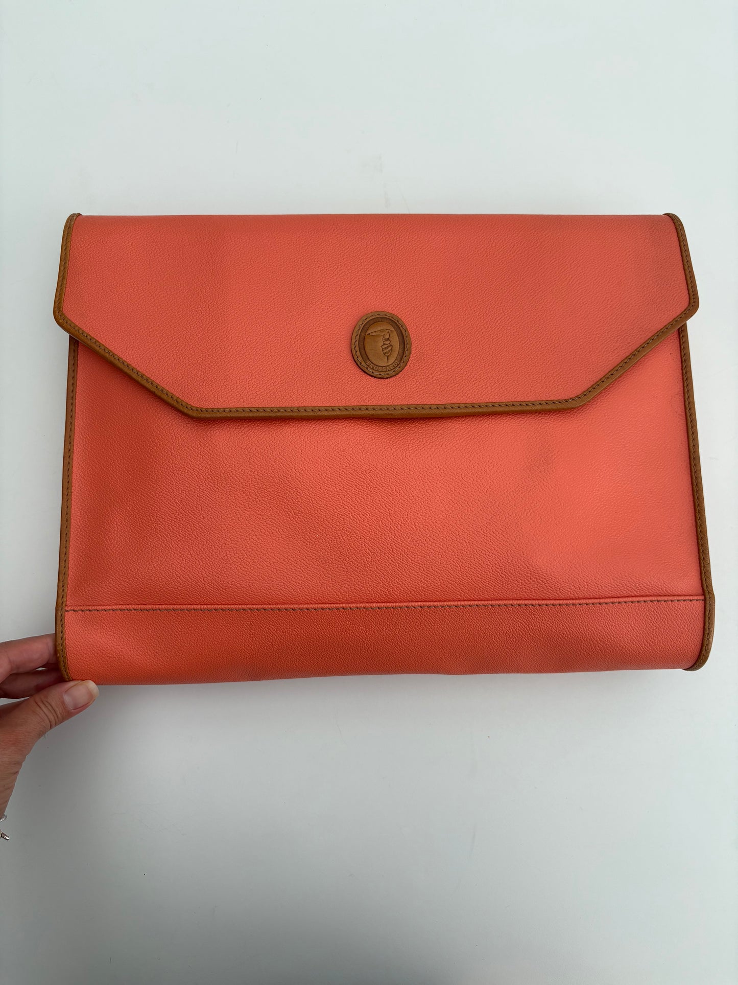 Maxi busta Trussardi albicocca