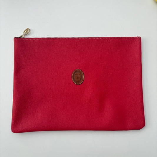 Pochette rossa Trussardi