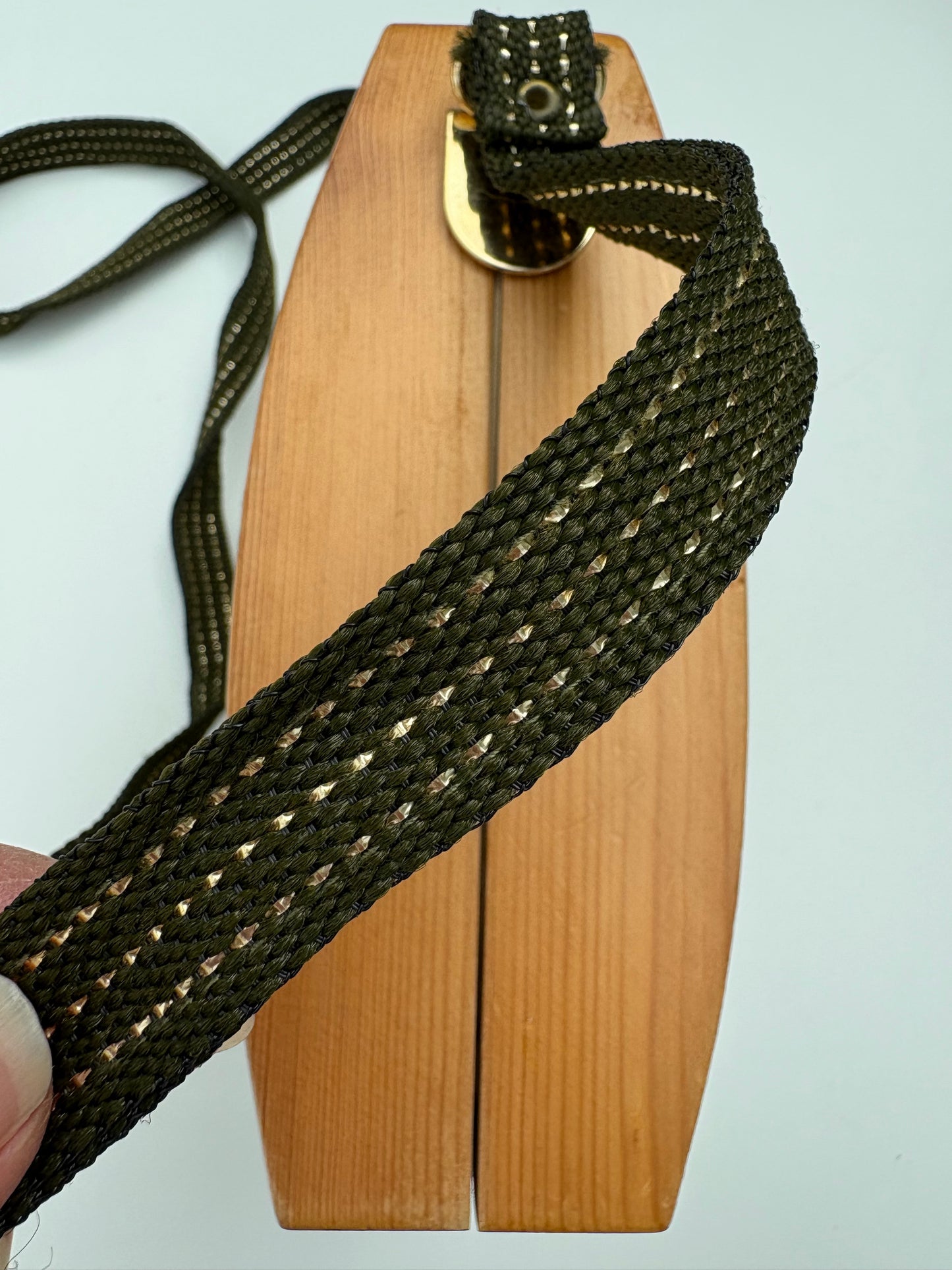 Borsa rigida vimini e legno