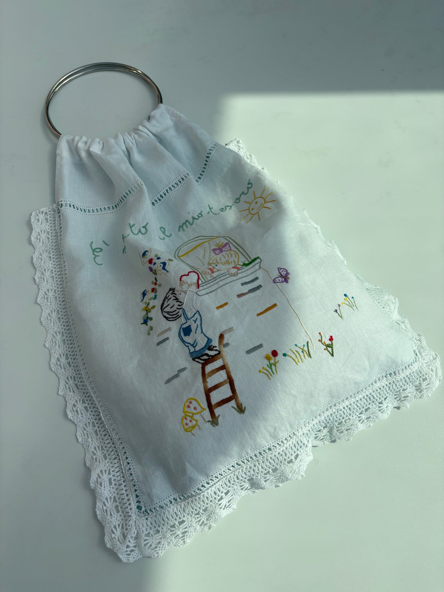 Titina’s bag ricami bimbi