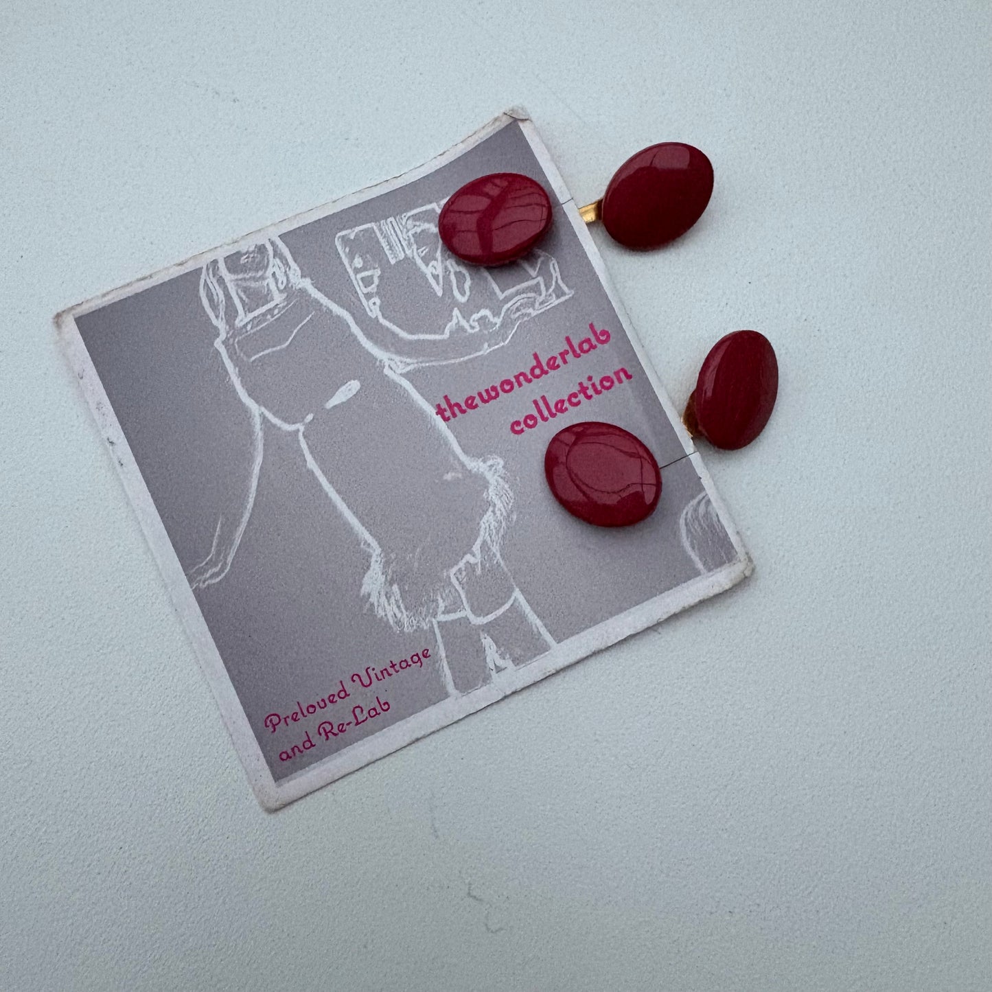 Gemelli burgundi per camicia