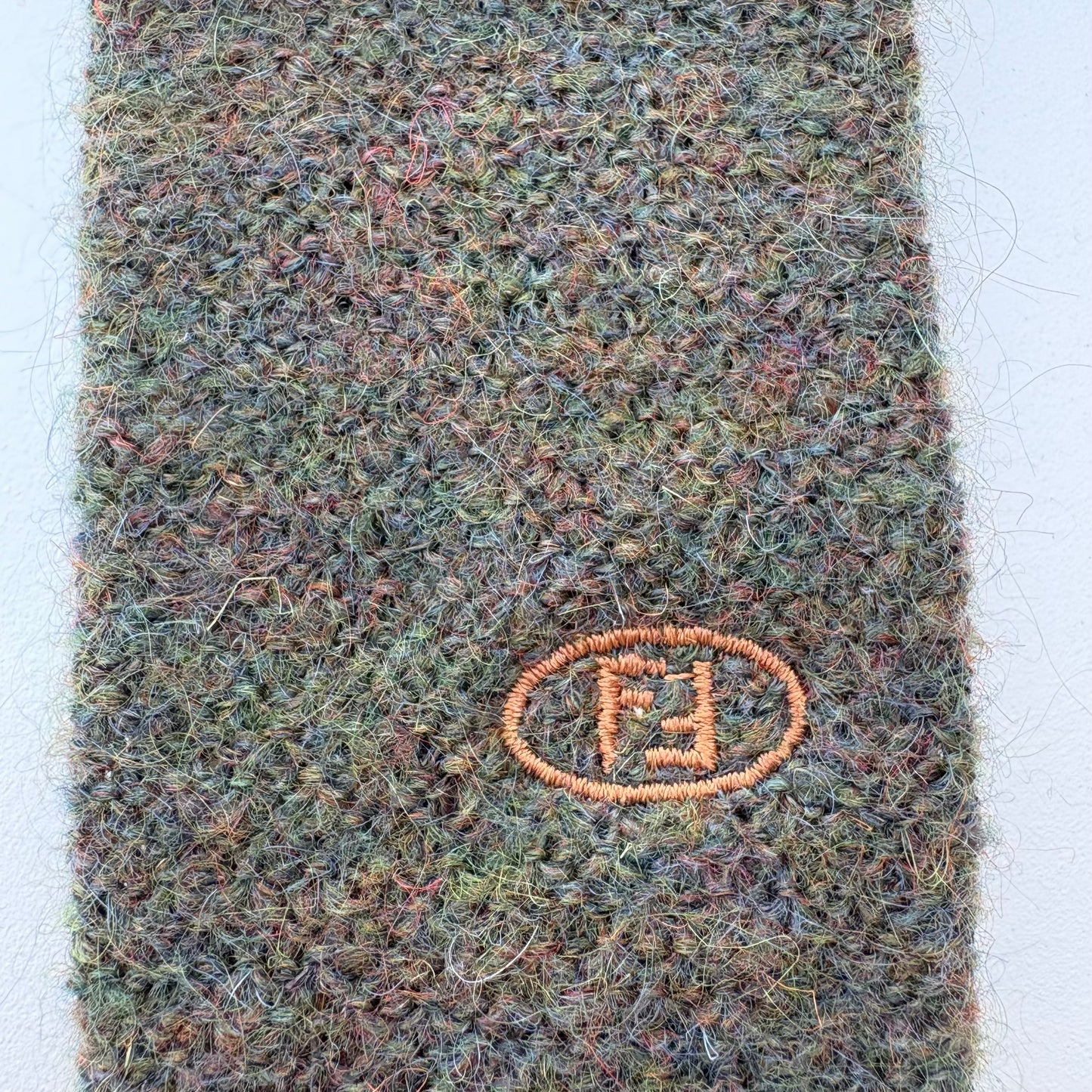 Fendi tie-lana e mohair