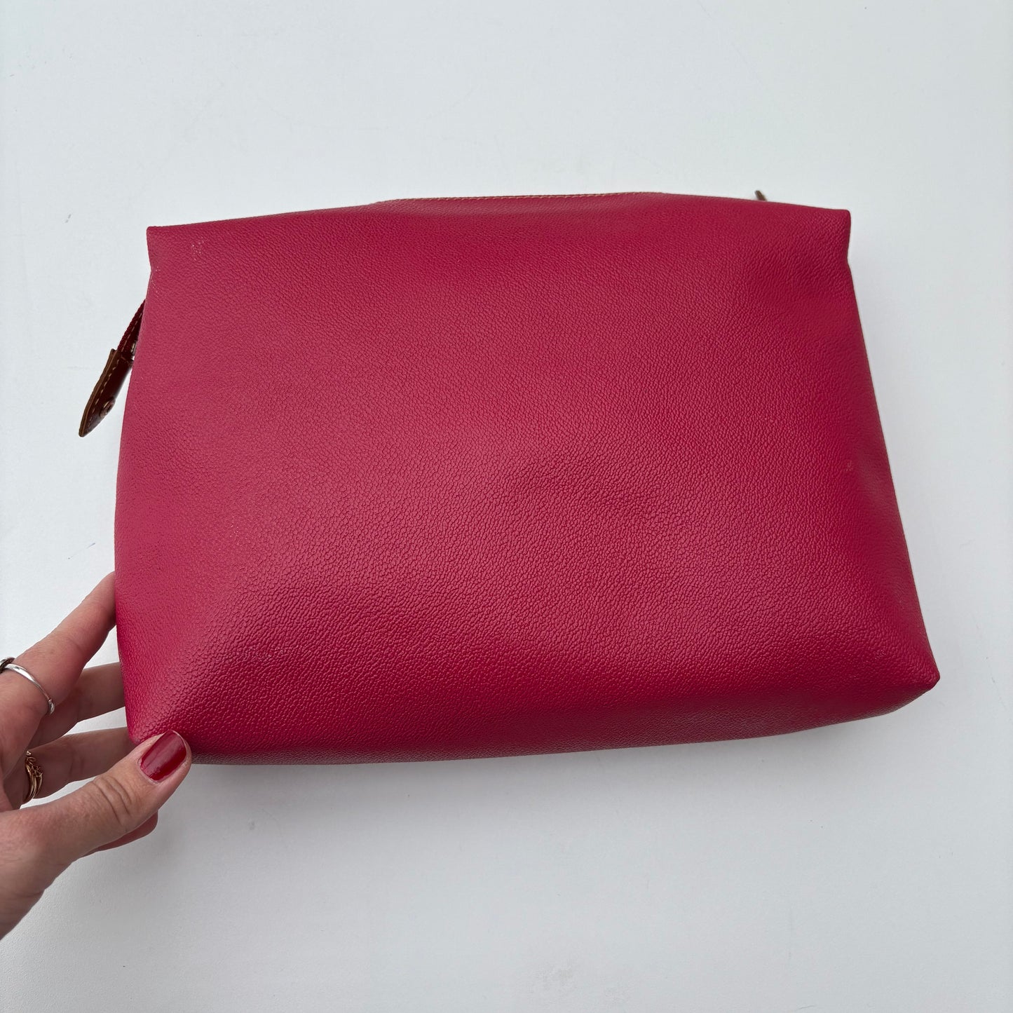 Busta magenta Trussardi
