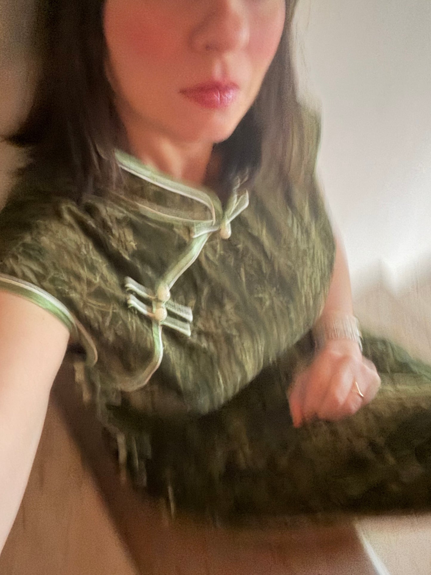 Qipao verde