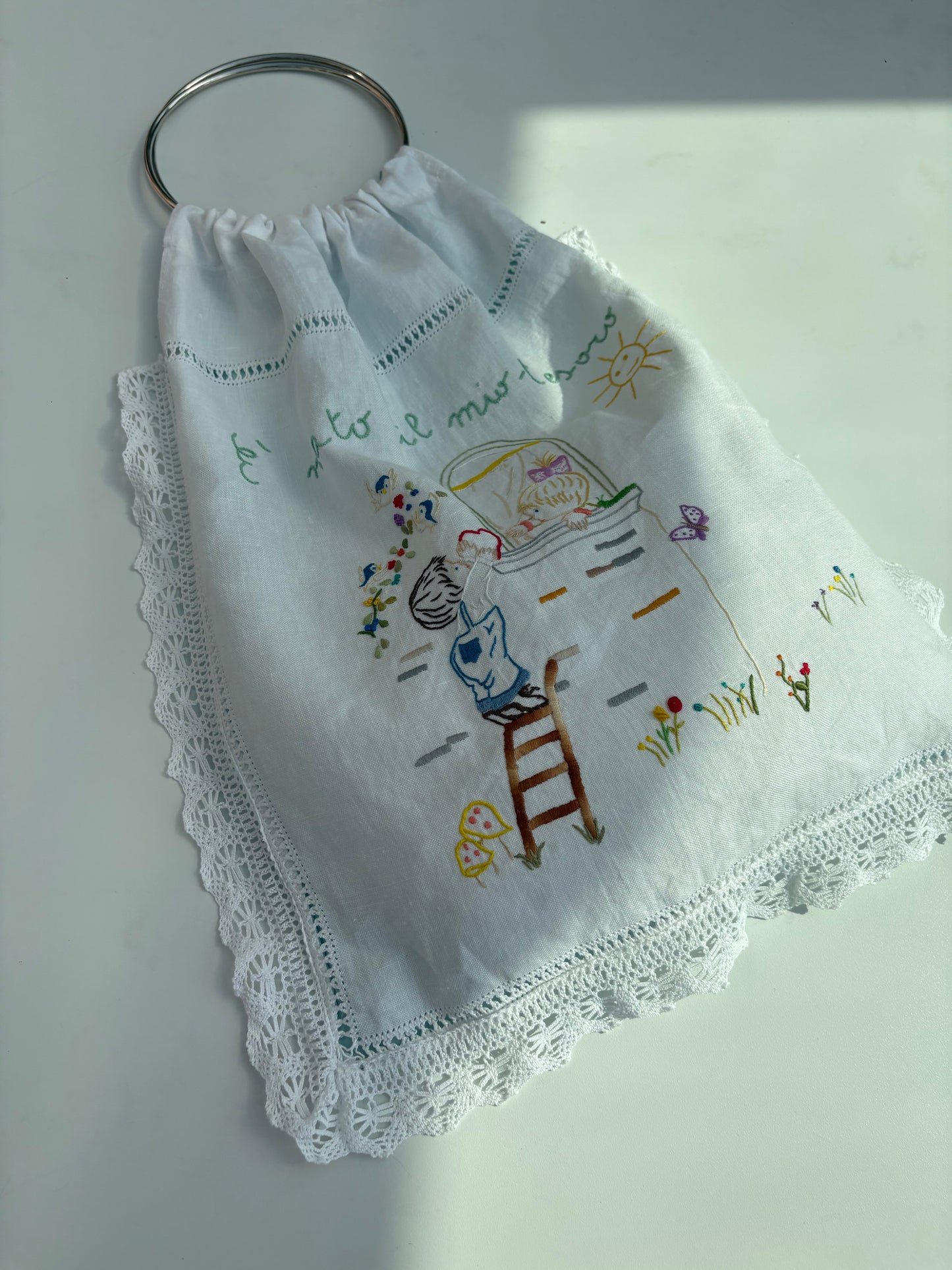 Titina’s bag ricami bimbi