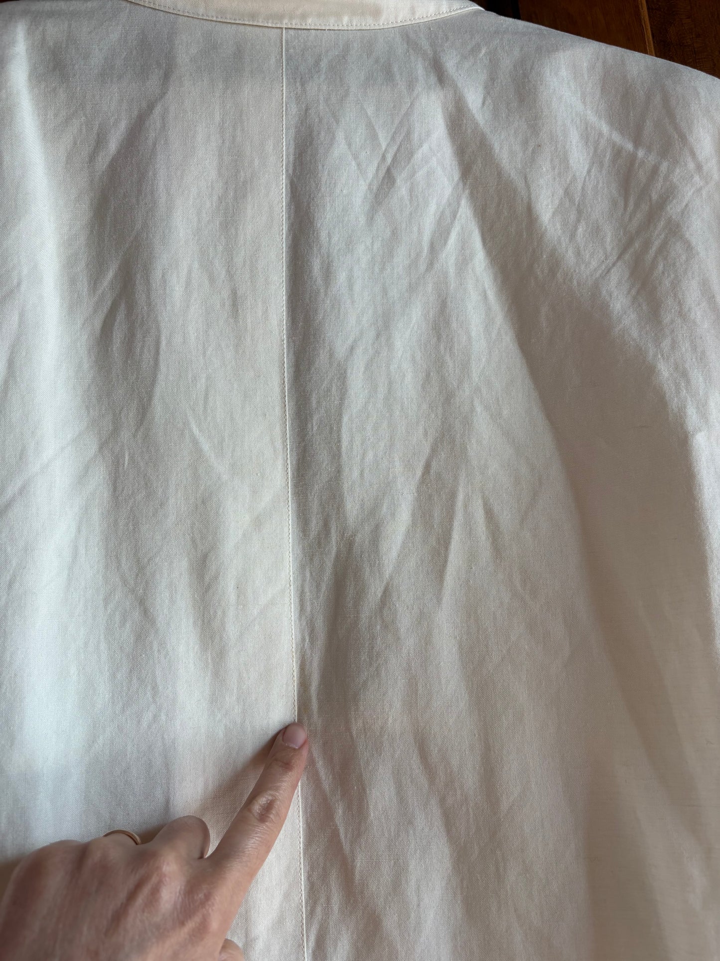 Giacca prisma-Max Mara in cotone avorio
