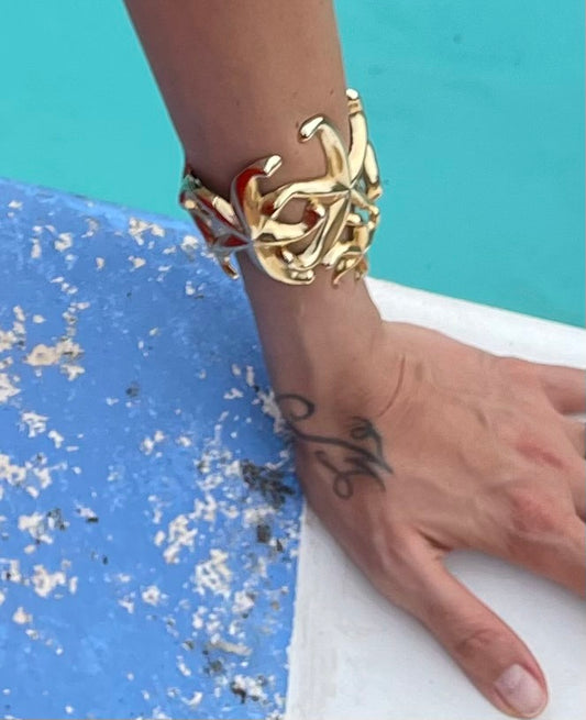 Bracciale rigido stelle marine