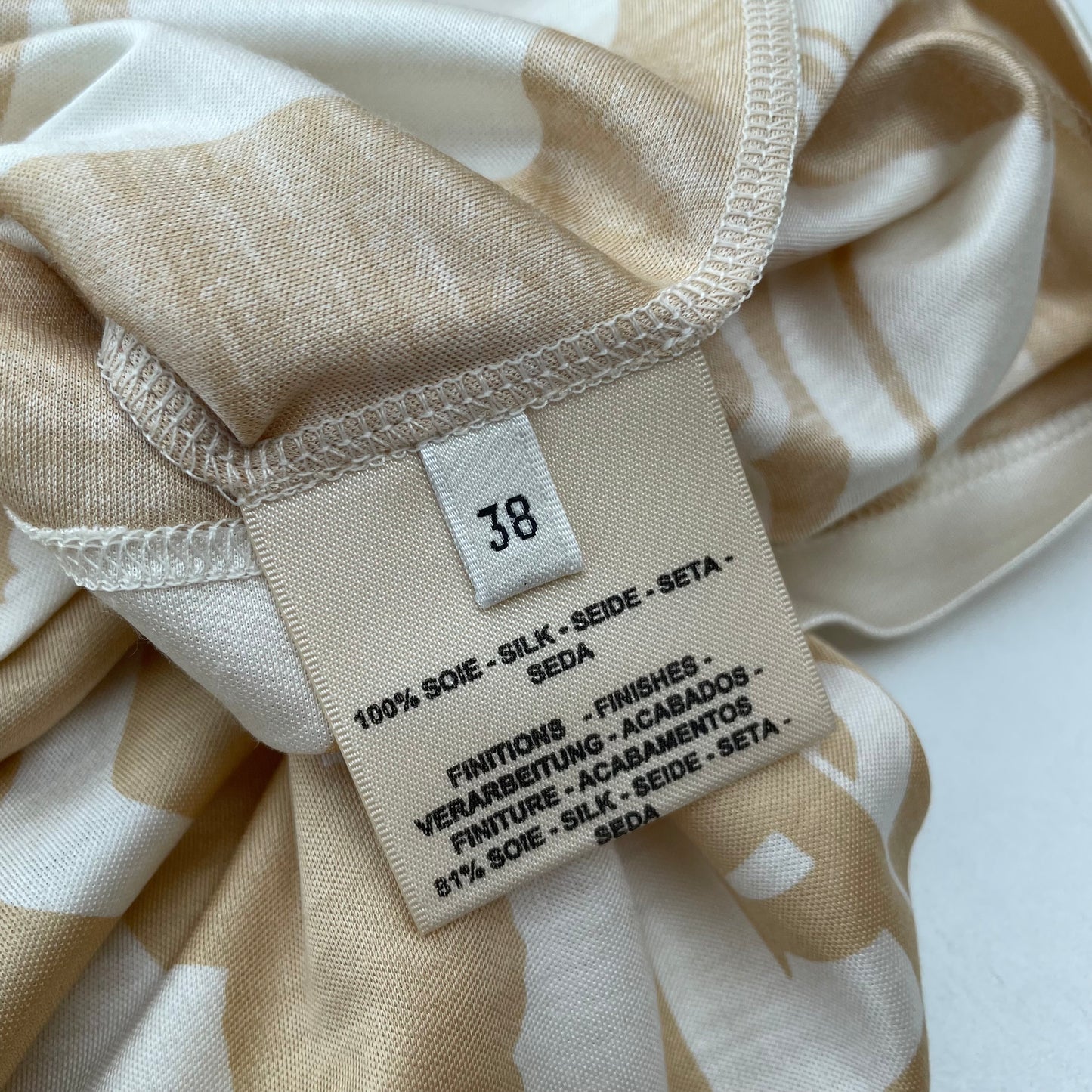 Hermès silk dress