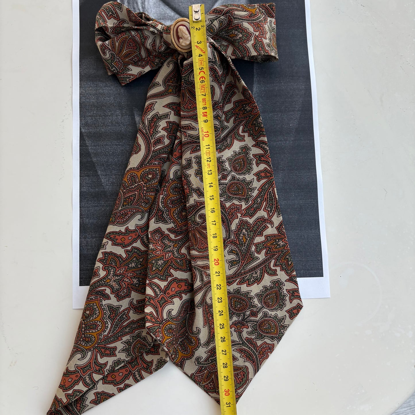 Fiocco paisley beige