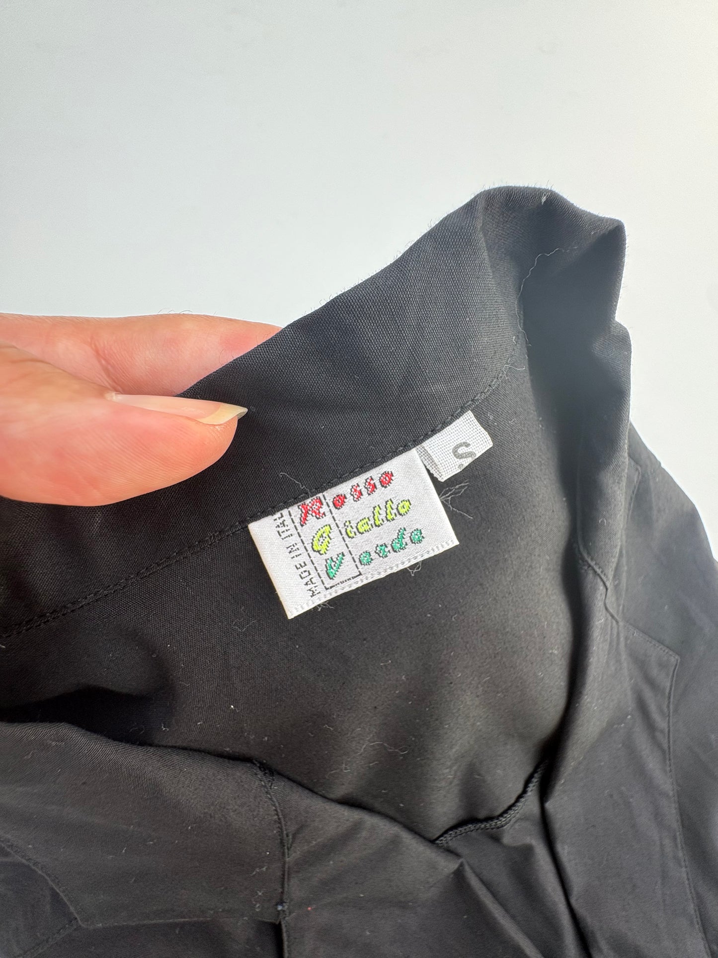 Camicetta nera oversize