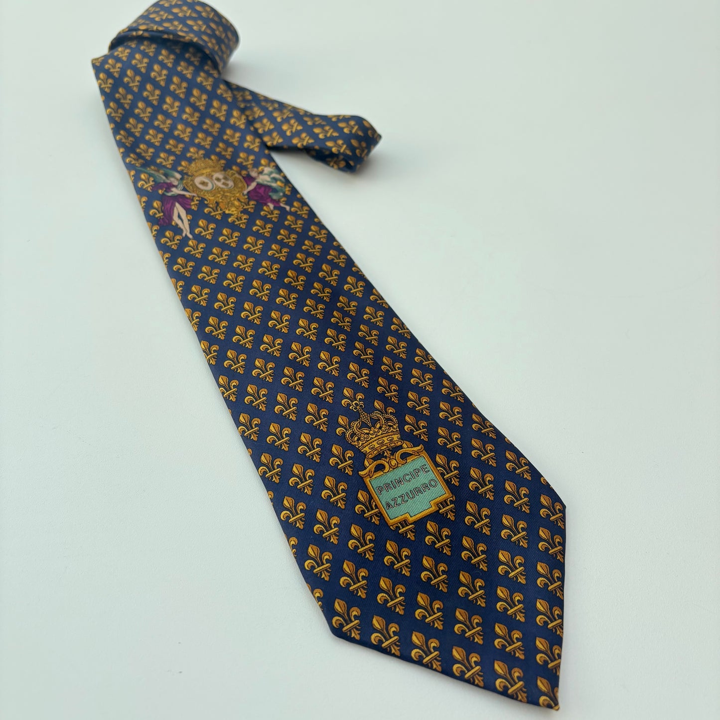 Cravatta Moschino “principe Azzurro”