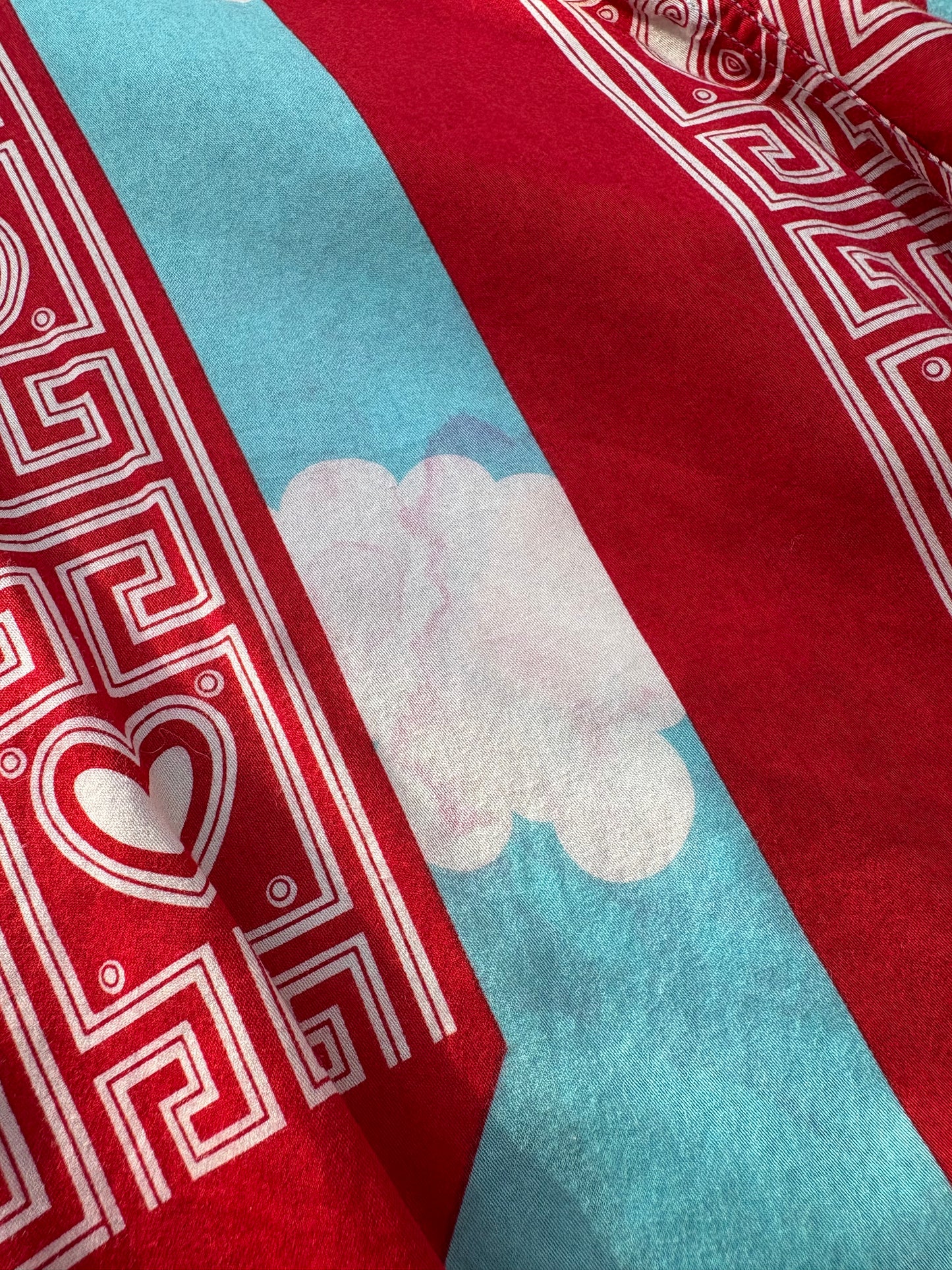 Moschino shirt “peace & love and nuvole”