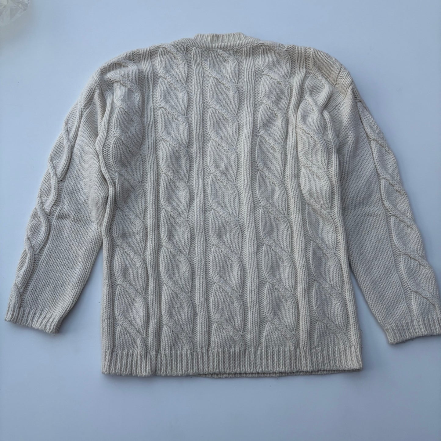 Titti pullover a trecce girocollo